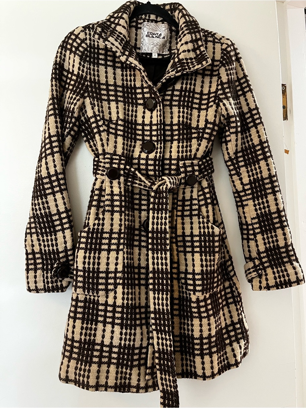Costa Blanca | Patterned Trench Coat
